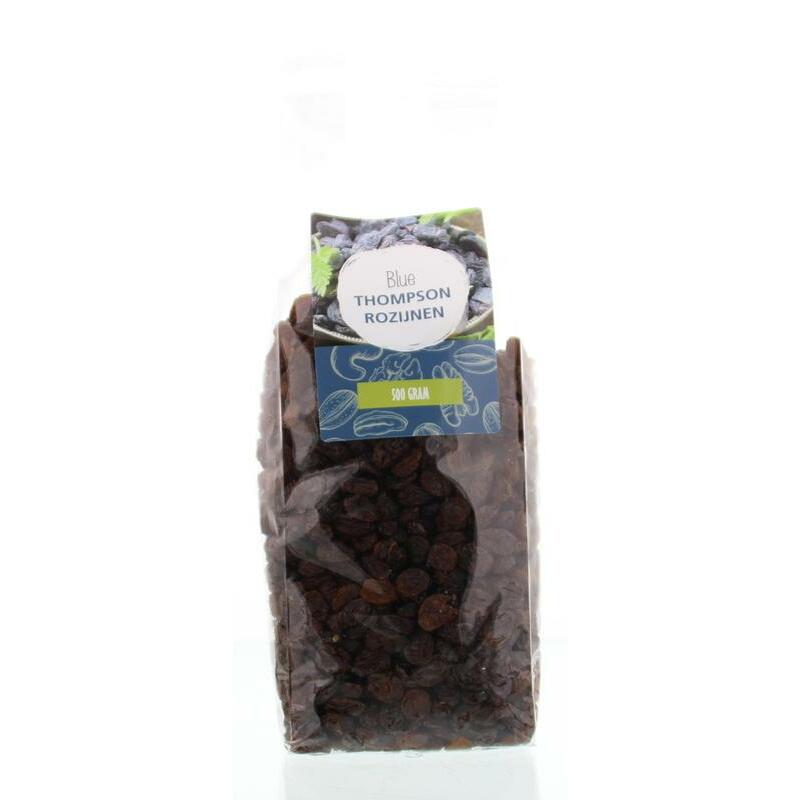 Mijnnatuurwinkel Blauwe tompson rozijnen 500g