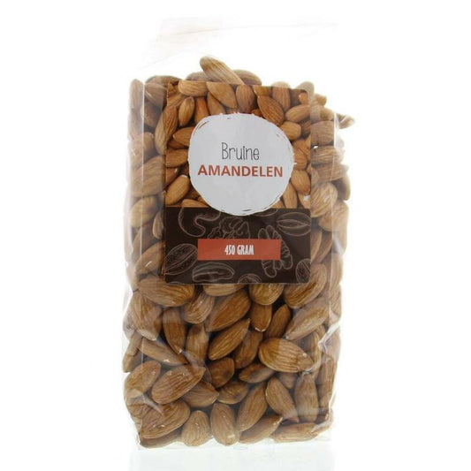 Mijnnatuurwinkel Bruine amandelen 450g