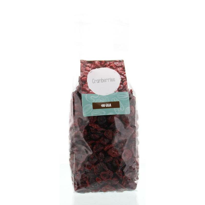 Mijnnatuurwinkel Cranberries rietsuiker 400g