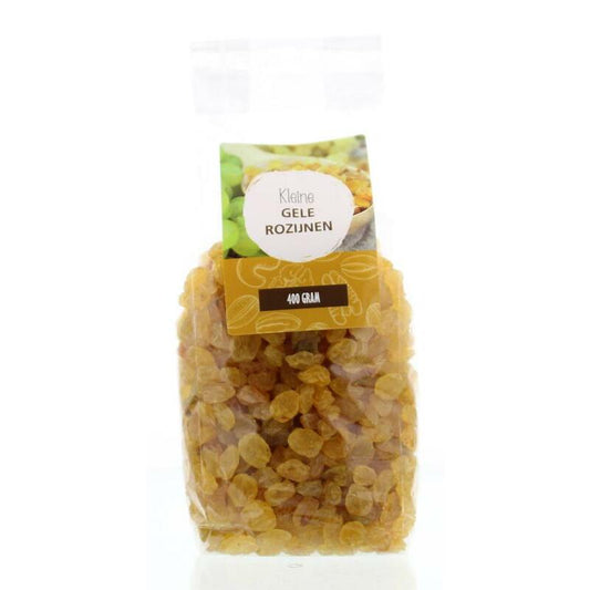 Mijnnatuurwinkel Gele sultana rozijnen 400g