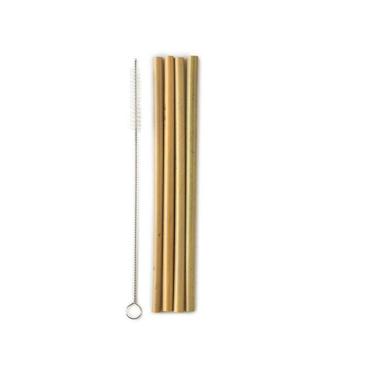 The Humble Co Rietjes bamboe + borstel 4st