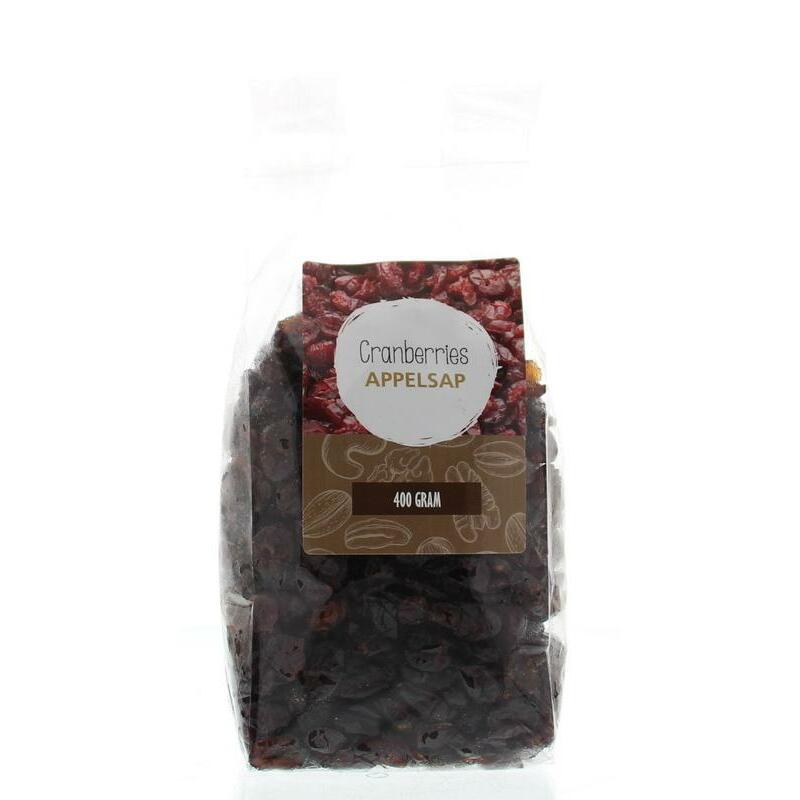 Mijnnatuurwinkel Cranberries gezoet met appeldiksap 400g
