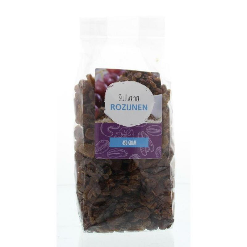 Mijnnatuurwinkel Sultana rozijnen 450g