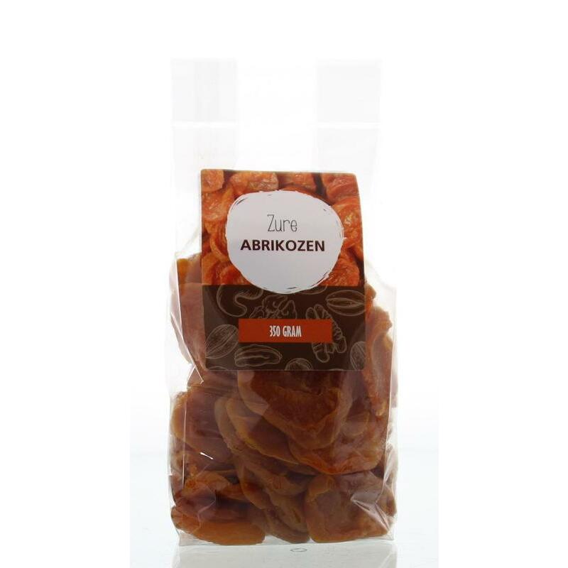 Mijnnatuurwinkel Zure abrikozen 350g