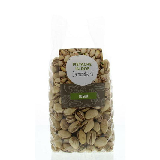 Mijnnatuurwinkel Pistache in dop geroosterd 300g