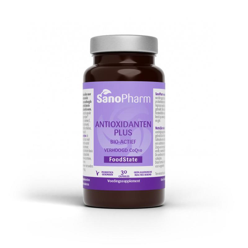Sanopharm Antioxidant + verhoogd co Q10 30ca