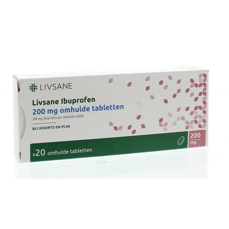Livsane Ibuprofen 200 mg omhuld 20tb