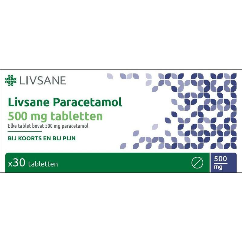 Livsane Paracetamol 500 mg 30tb
