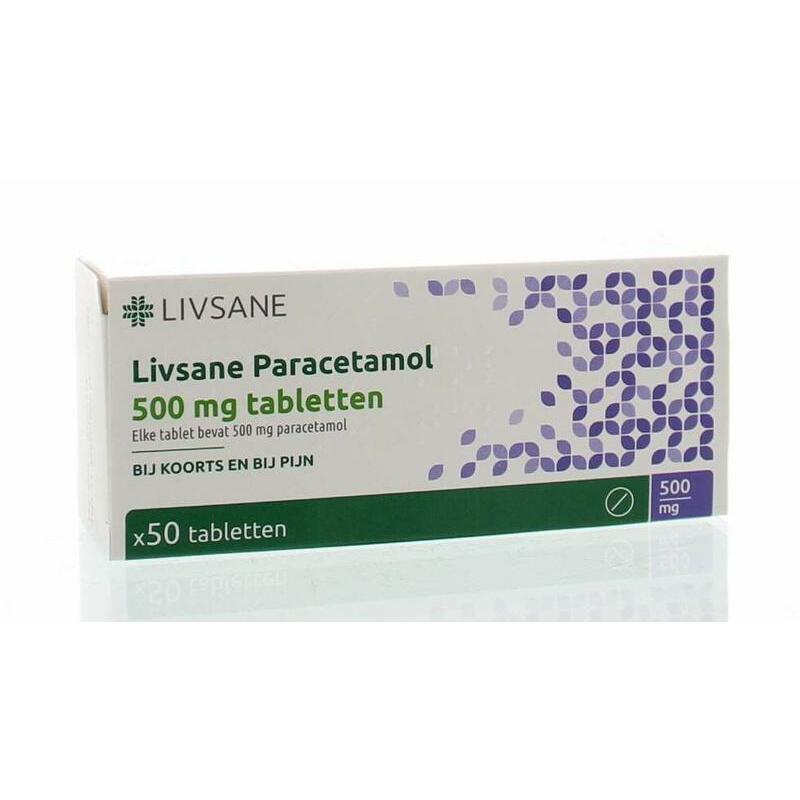 Livsane Paracetamol 500 mg 50tb
