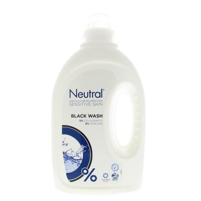 Neutral Wasmiddel vloeibaar zwart 1000ml