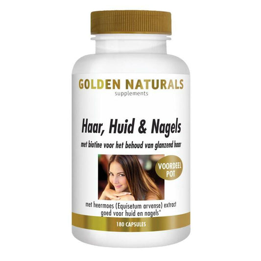 Golden Naturals Haar, huid & nagels 180vc
