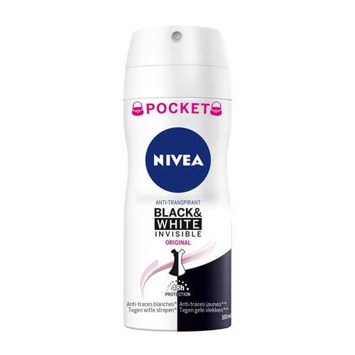 Nivea Deodorant black & white clear spray 100ml
