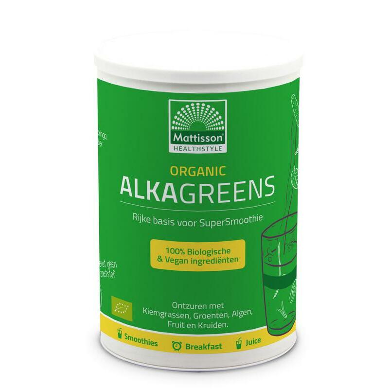 Mattisson Organic Alkagreens poeder bio 300g