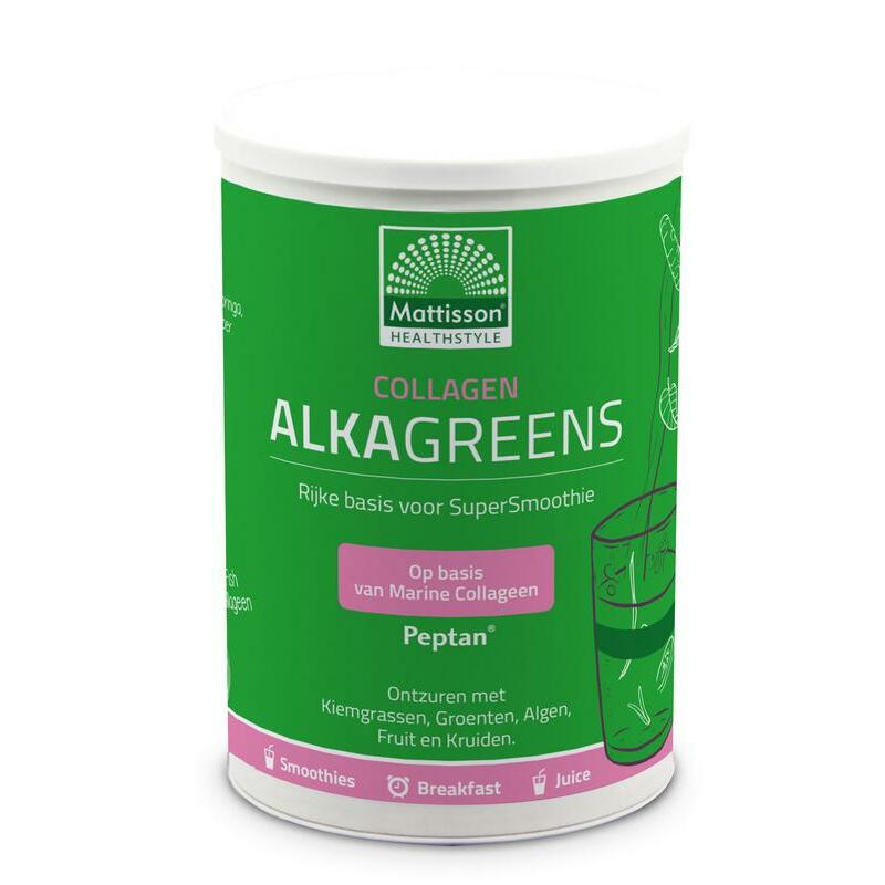 Mattisson Collagen collageen AlkaGreens poeder 300g
