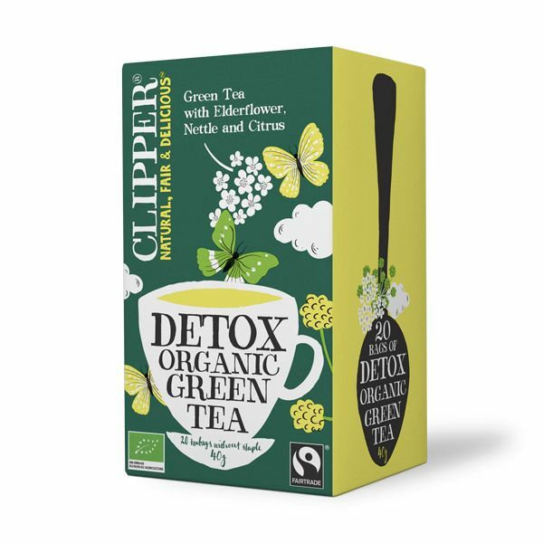 Clipper Detox green tea bio 20st