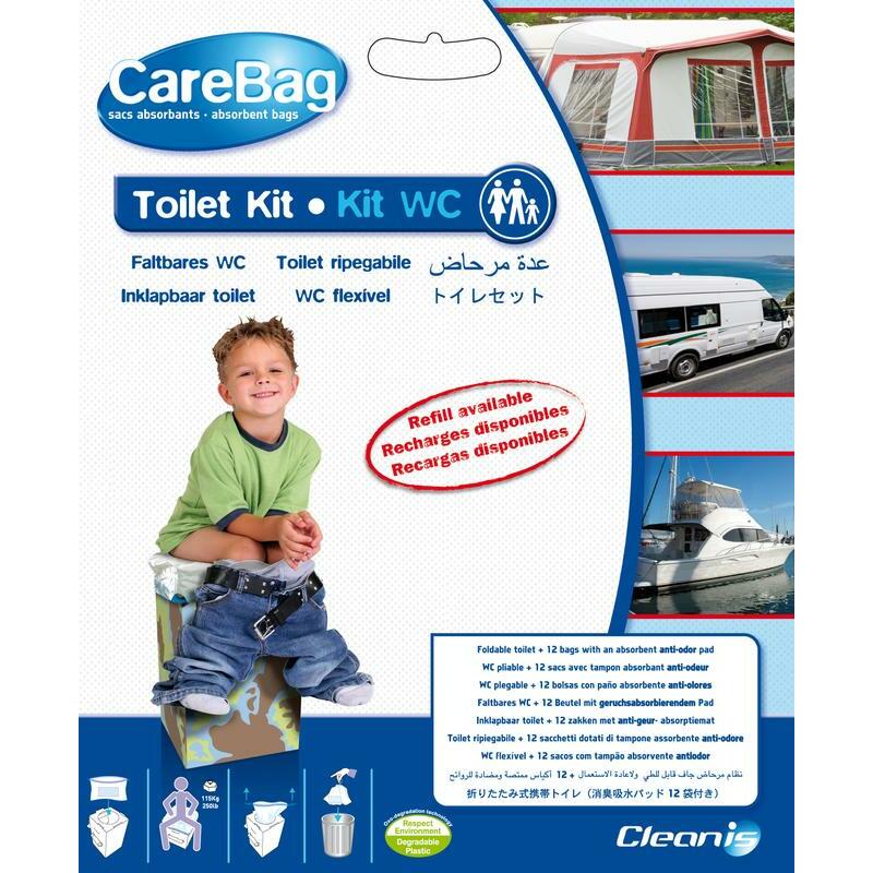 Carebag Meeneemtoilet opvouwbaar set