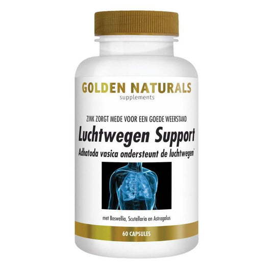 Golden Naturals Luchtwegen support 60ca