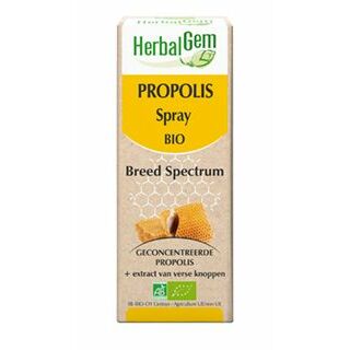 Herbalgem Propolis breed spectrum spray bio 15ml