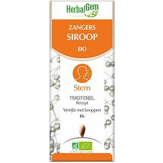 Herbalgem Zangerssiroop stem bio 250ml