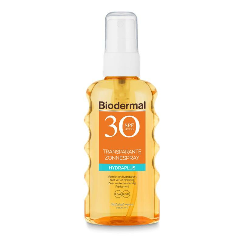 Biodermal Transparantspray hydraplus SPF30 175ml