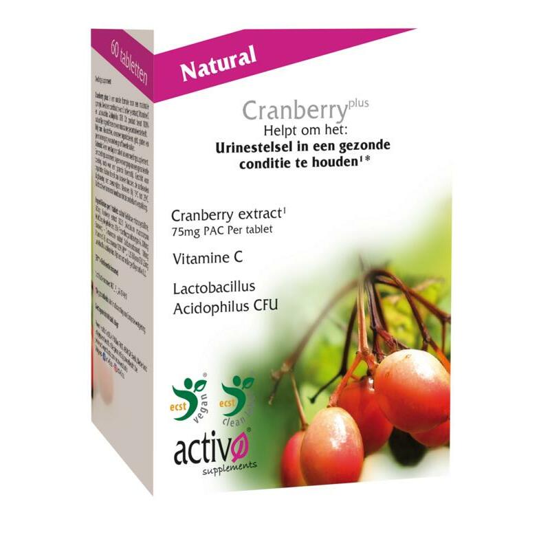 Activo Cranberry plus 60tb