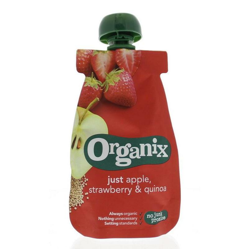 Organix Just apple strawberry quinoa 12+ maanden bio 100g