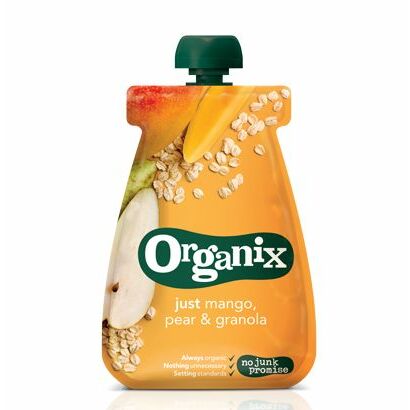 Organix Just Just oatmeal pear granola 6-36 maanden bio 100g