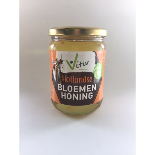 Vitiv Bloemen honing Hollands bio 700g