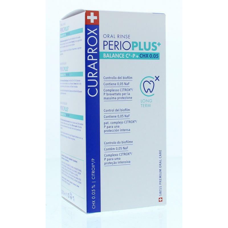 Curaprox Perio plus balance CHX 0.05 200ml