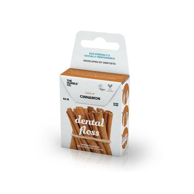 The Humble Co Dental floss cinnamon 50 meter 1st