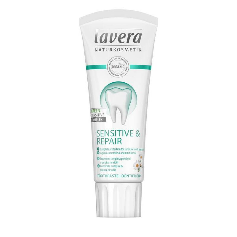 Lavera Tandpasta / toothpaste sensitive & repair EN-IT 75ml