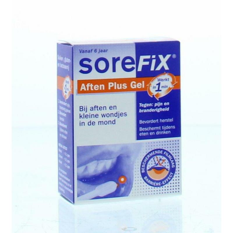Sorefix Aften plus gel potje 7ml
