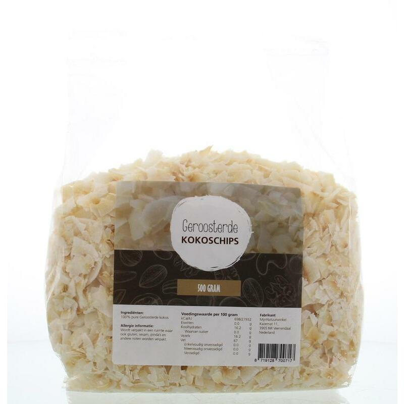 Mijnnatuurwinkel Kokos chips geroosterd 500g