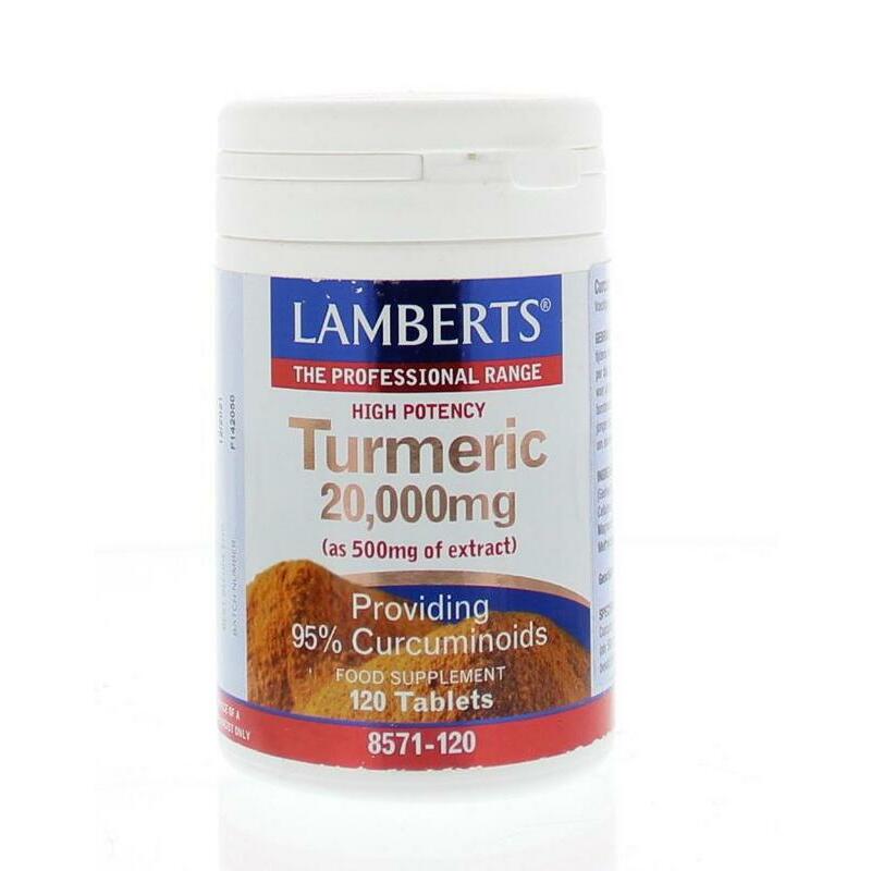 Lamberts Curcuma 20.000 mg (turmeric) 120tb