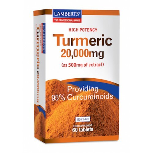 Lamberts Curcuma 20.000 mg (turmeric) 60tb