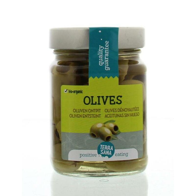 Terrasana Groene olijven bio 230g