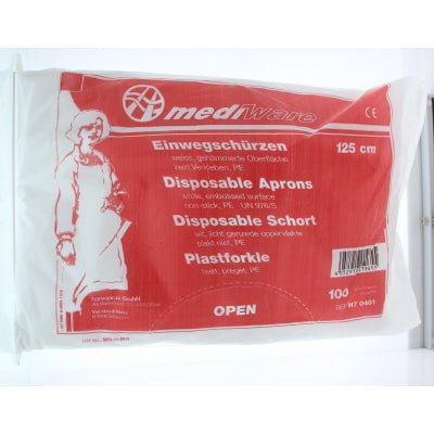 Brocacef Schort PE wit 125 x 80 cm 100st