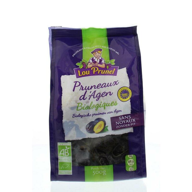 Lou Prunel Agen pruimen zonder pit 55/66 L bio 500g