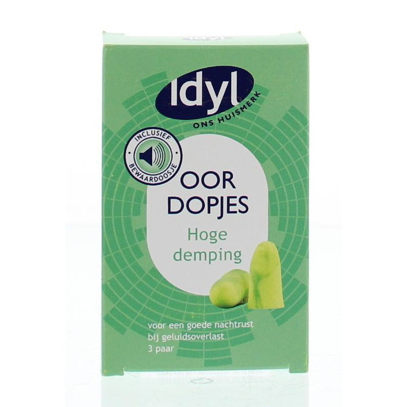 Idyl Oordopjes hoge demping 3paar
