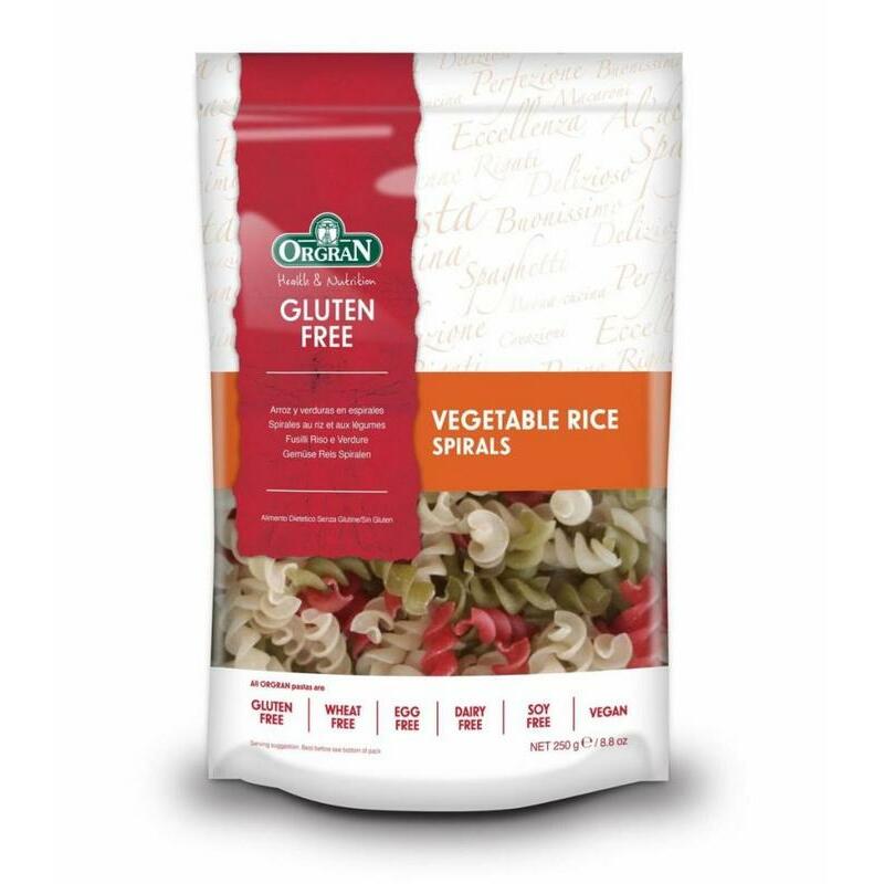 Orgran Groente & rijst fusilli 250g