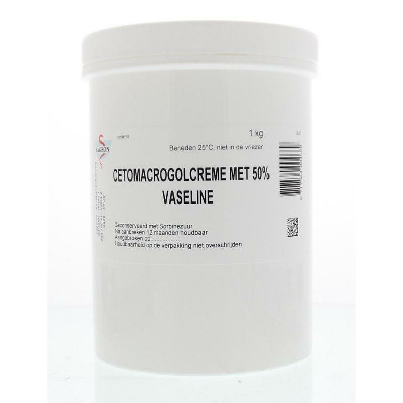 Fagron Cetomacrogol creme 50% vaseline 1000g