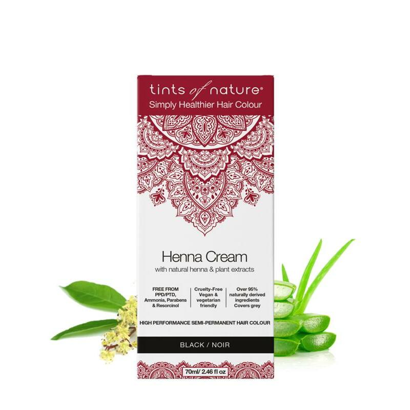 Tints Of Nature Henna cream black semi permanent 70ml