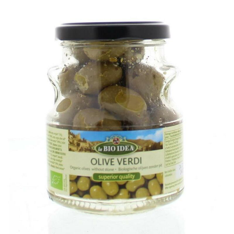 Bioidea Olijven groen ontpit 165g