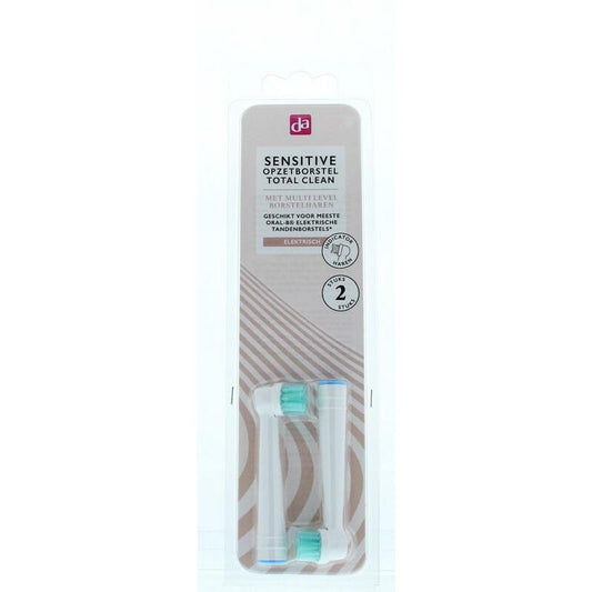 DA Opzetborstel total clean sensitive 2st