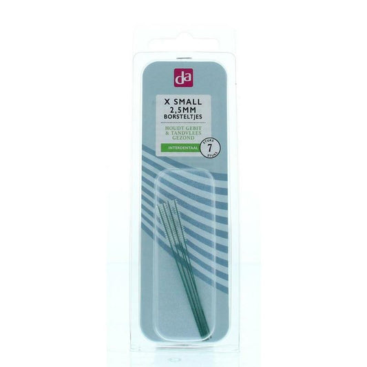 DA Interdentale borstels XS 2.5mm 7st