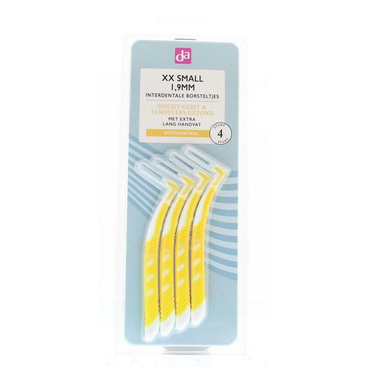DA Interdentale borstel XXS 1.9mm extra lang 4st
