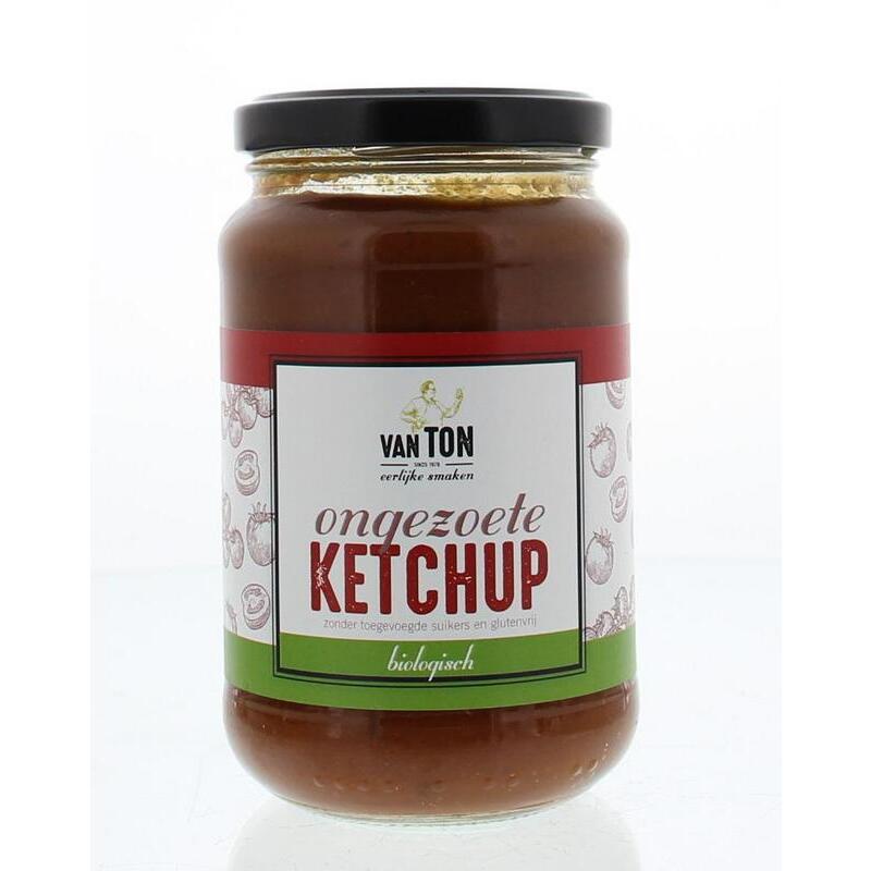 Van Ton Ketchup ongezoet bio 310g