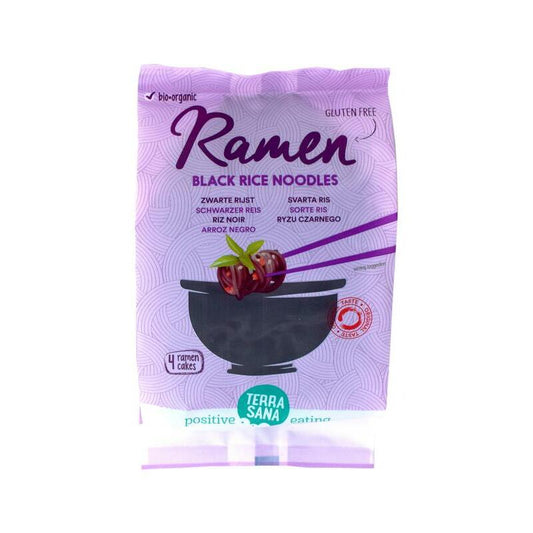 Terrasana Ramen zwarte rijst bio 280g