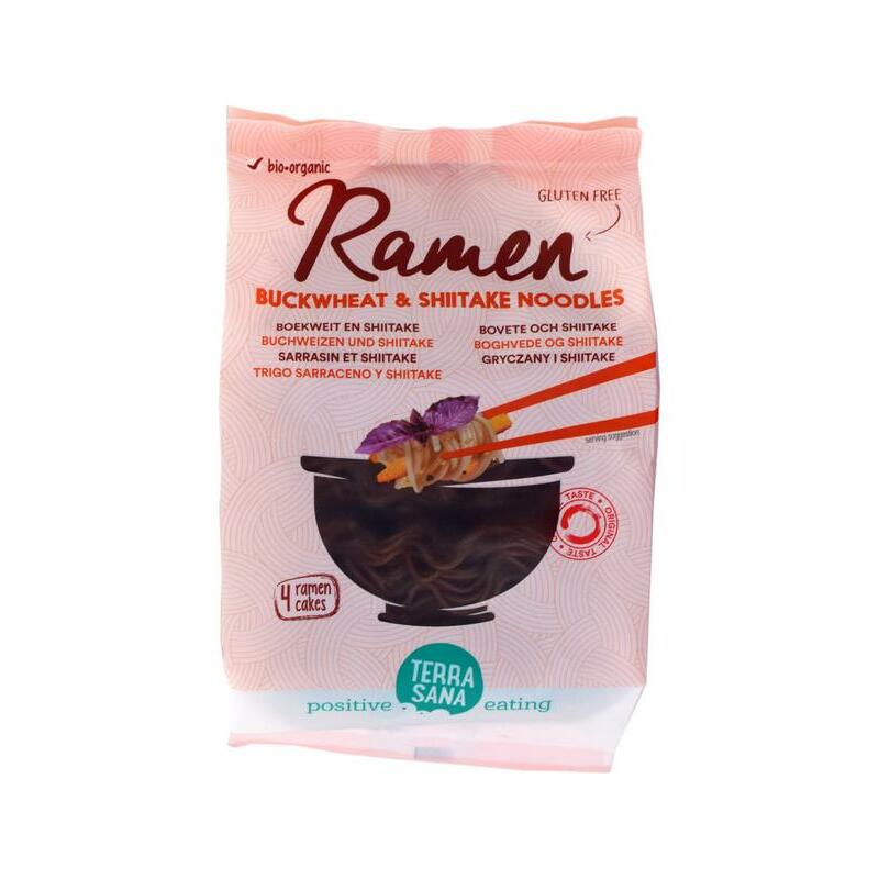 Terrasana Ramen boekweit shiitake bio 280g