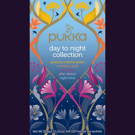 Pukka Org. Teas Day to night collection bio 20st